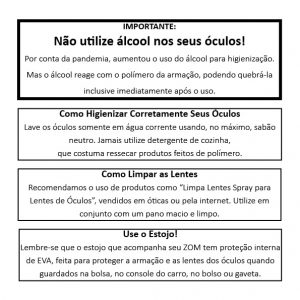 cuidados importantes zom readers imagem